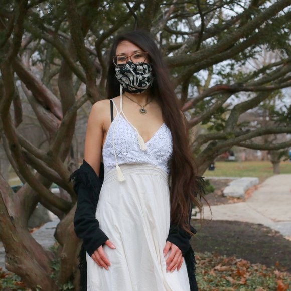 Gauzy White Strappy Boho Lace Dress - Picture 4 of 10